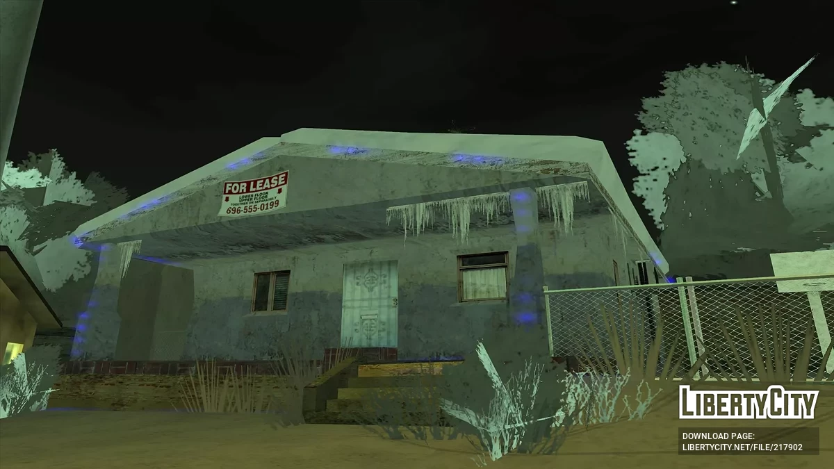 Пак зимних домов / GTA San Andreas