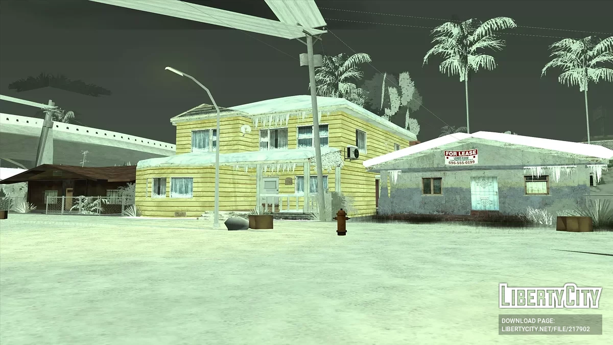 Пак зимних домов / GTA San Andreas