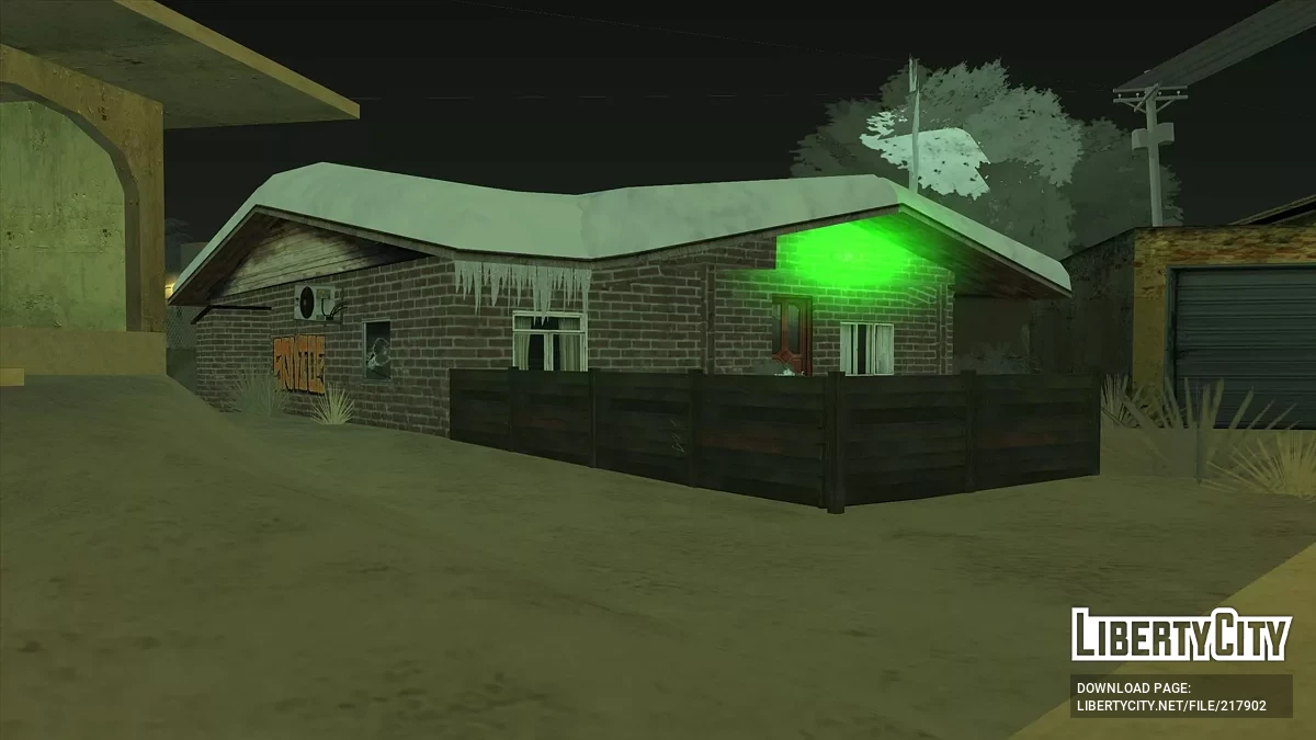Пак зимних домов / GTA San Andreas