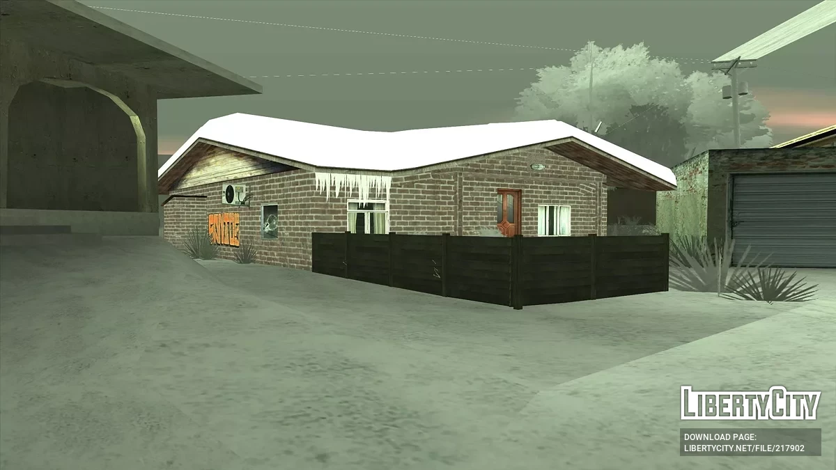 Пак зимних домов / GTA San Andreas