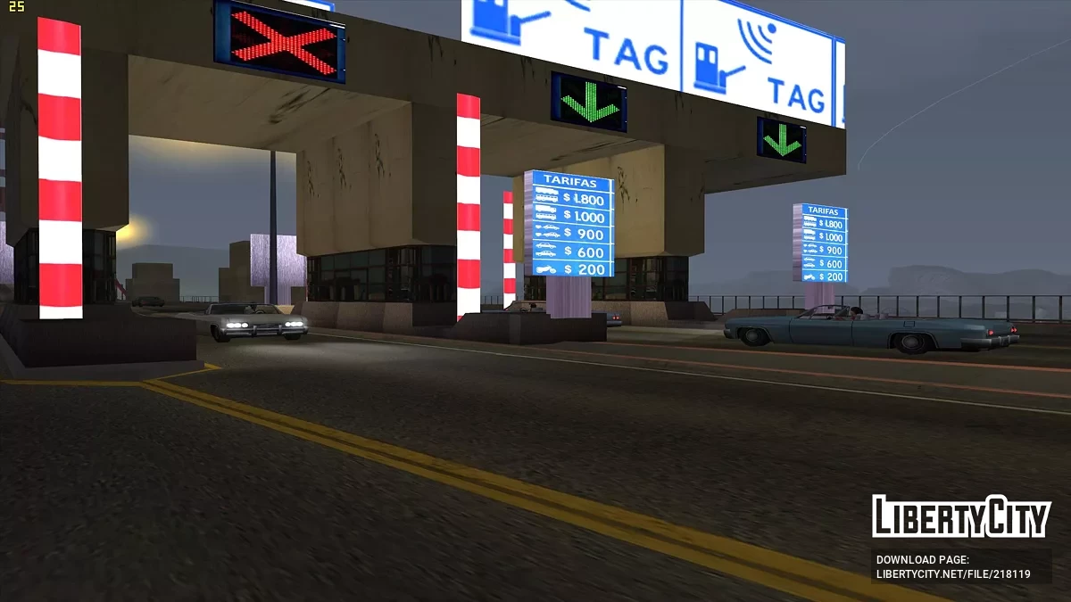 Платные посты на трассах / GTA San Andreas
