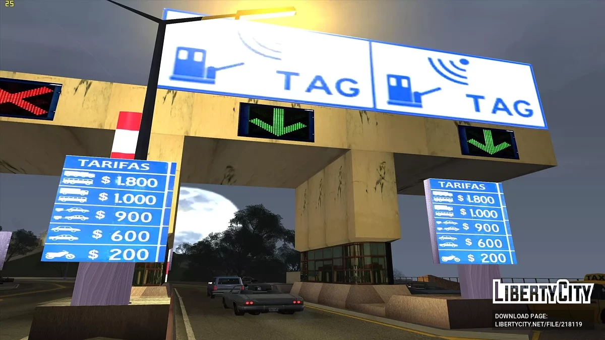 Платные посты на трассах / GTA San Andreas