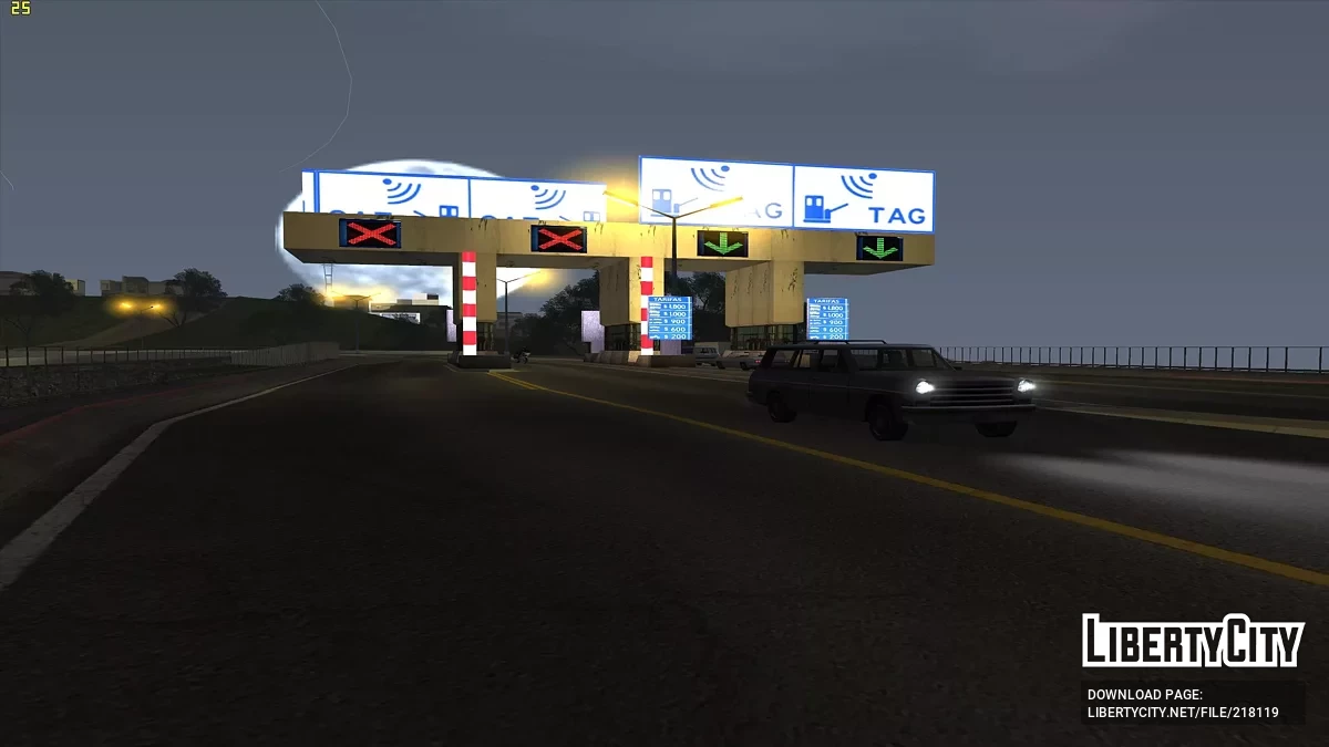 Платные посты на трассах / GTA San Andreas