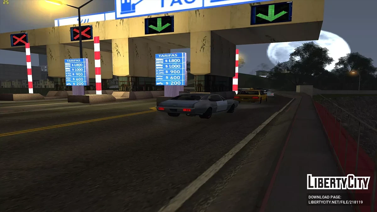 Платные посты на трассах / GTA San Andreas