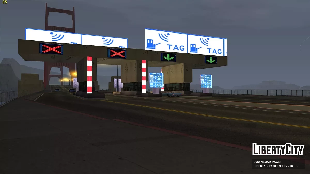 Платные посты на трассах / GTA San Andreas