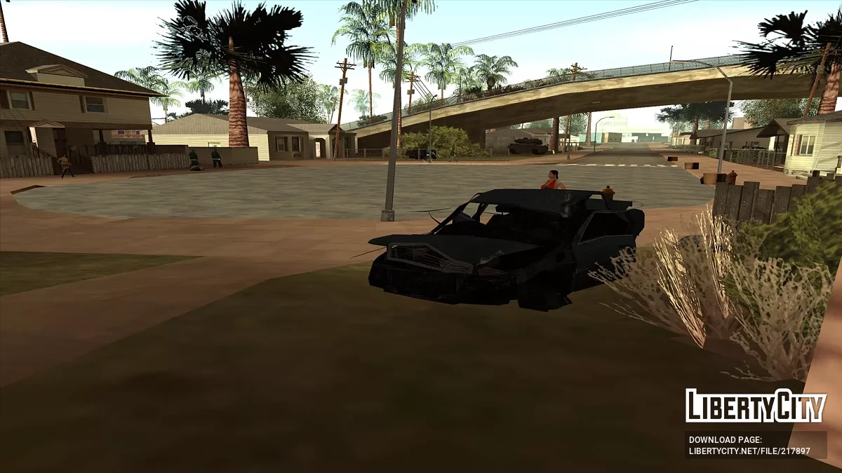 Разбитые авто / GTA San Andreas