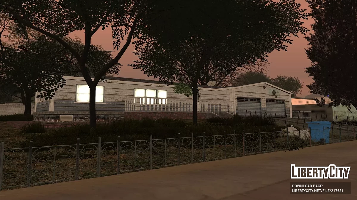 Ретекстур дома в Блуббери / GTA San Andreas