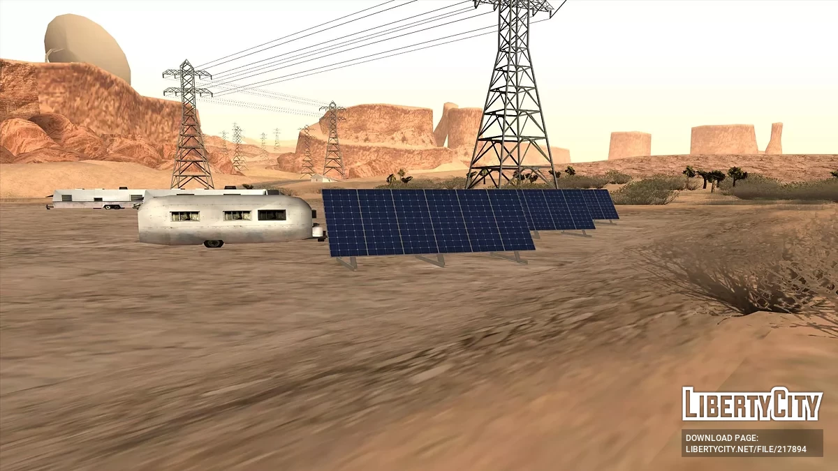 Солнечные батареи в HD / GTA San Andreas