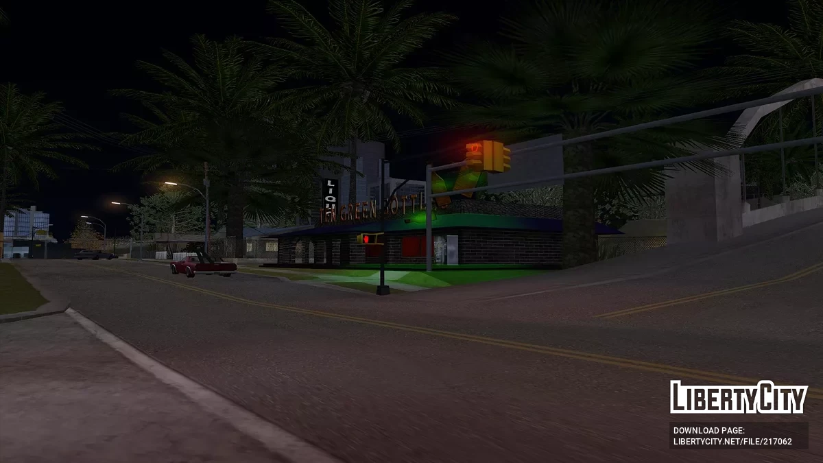 Улучшенные текстуры гетто-района / GTA San Andreas