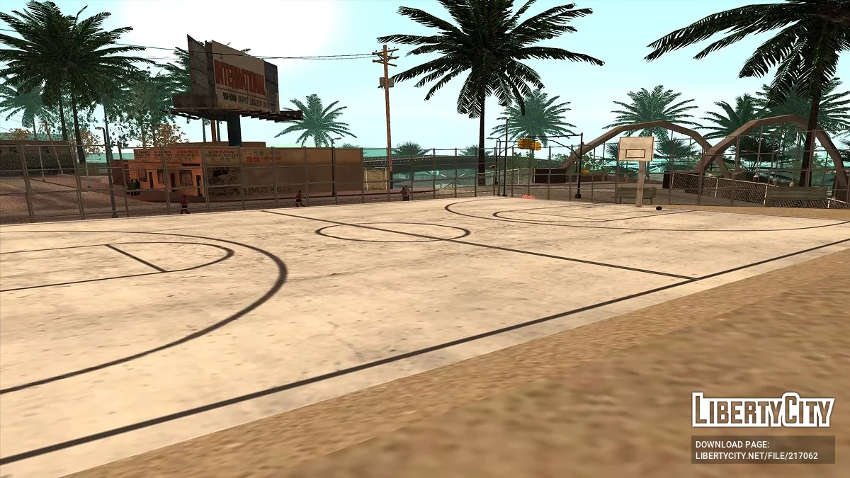 Улучшенные текстуры гетто-района / GTA San Andreas