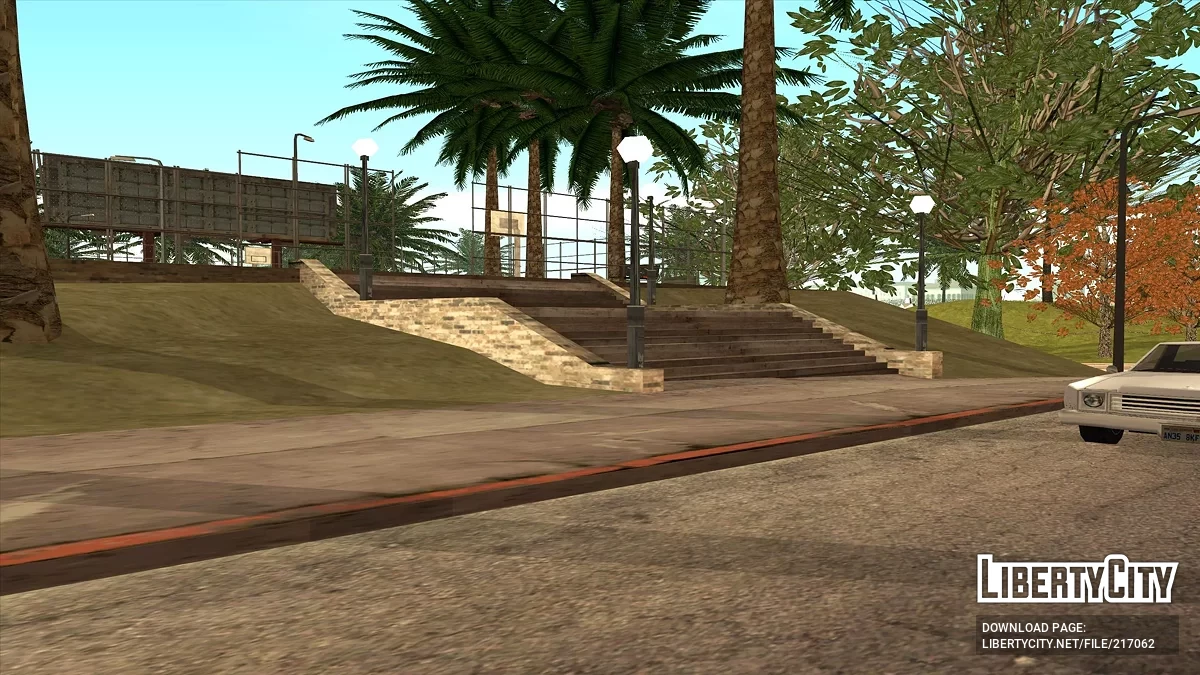 Улучшенные текстуры гетто-района / GTA San Andreas