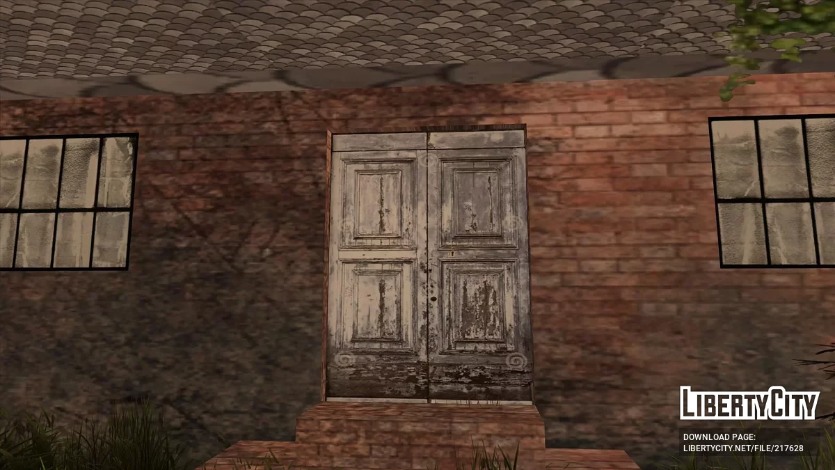 Заросший дом на Grove Street / GTA San Andreas