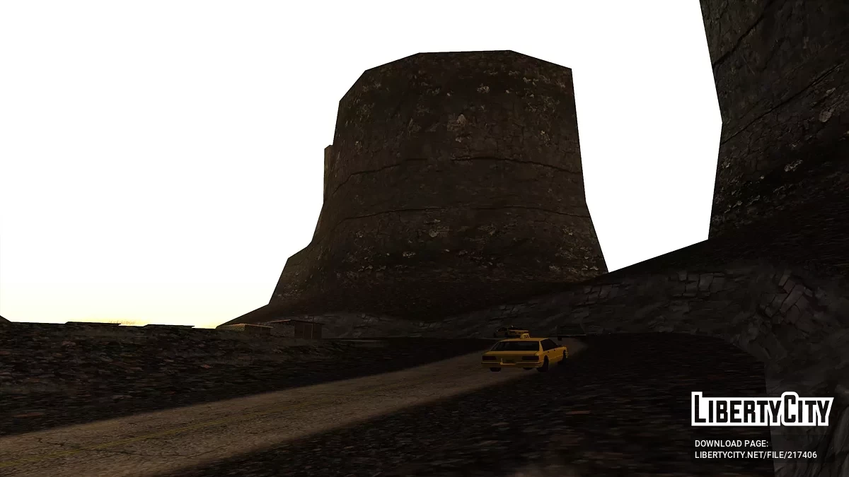 Лава и выжженная пустыня в Лас-Вентурасе / GTA San Andreas