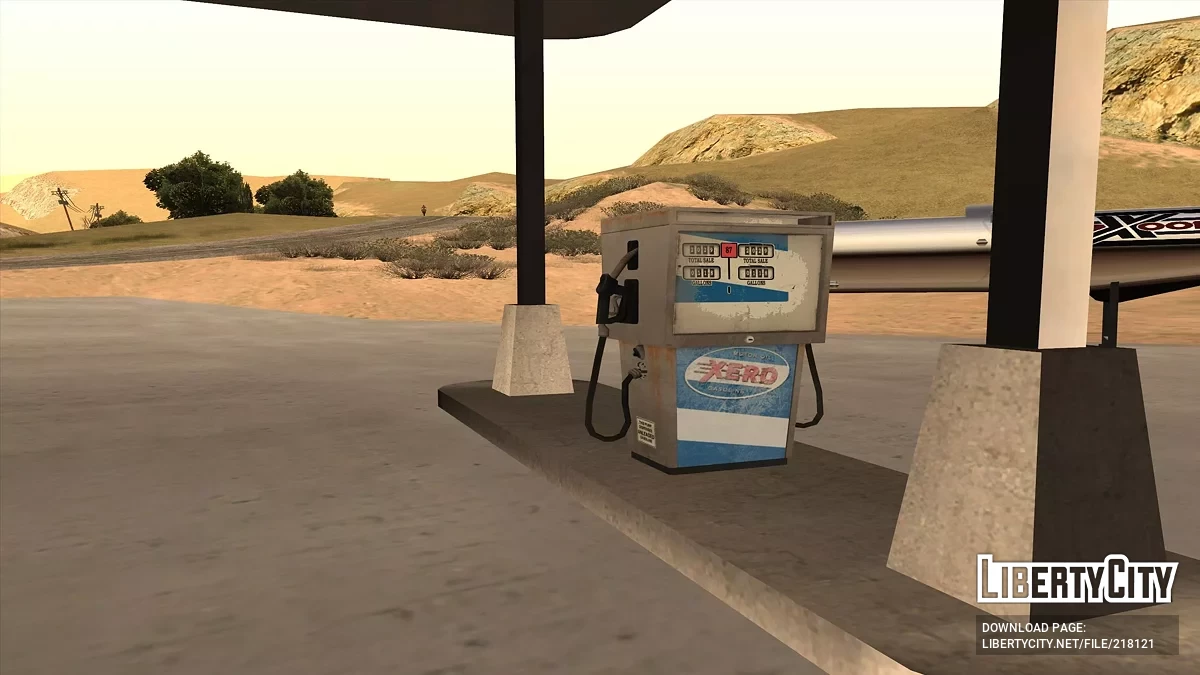 Заправки в пустыне / GTA San Andreas