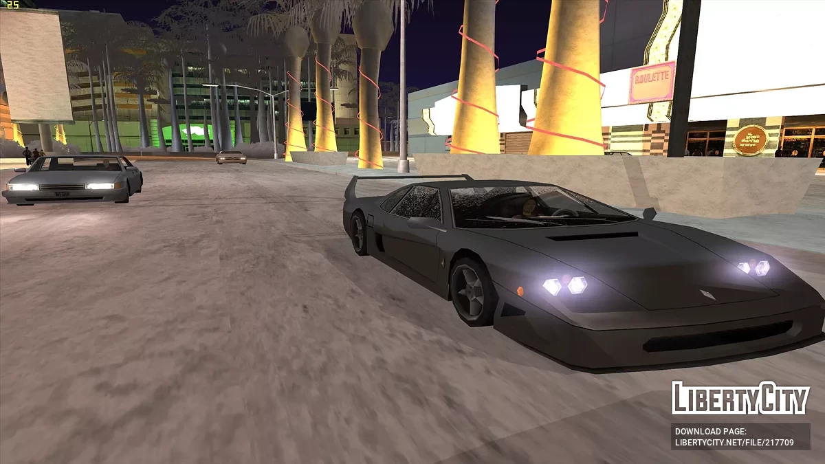 Зимние Sultan, Bullet и Turismo / GTA San Andreas