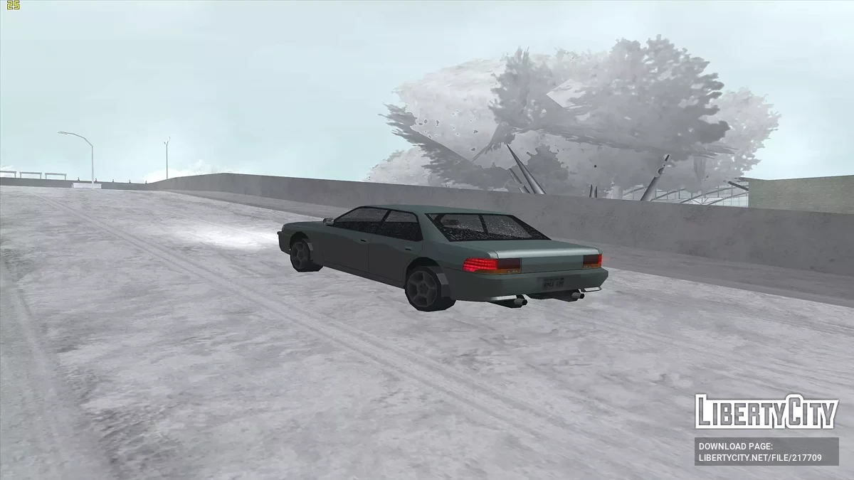 Зимние Sultan, Bullet и Turismo / GTA San Andreas
