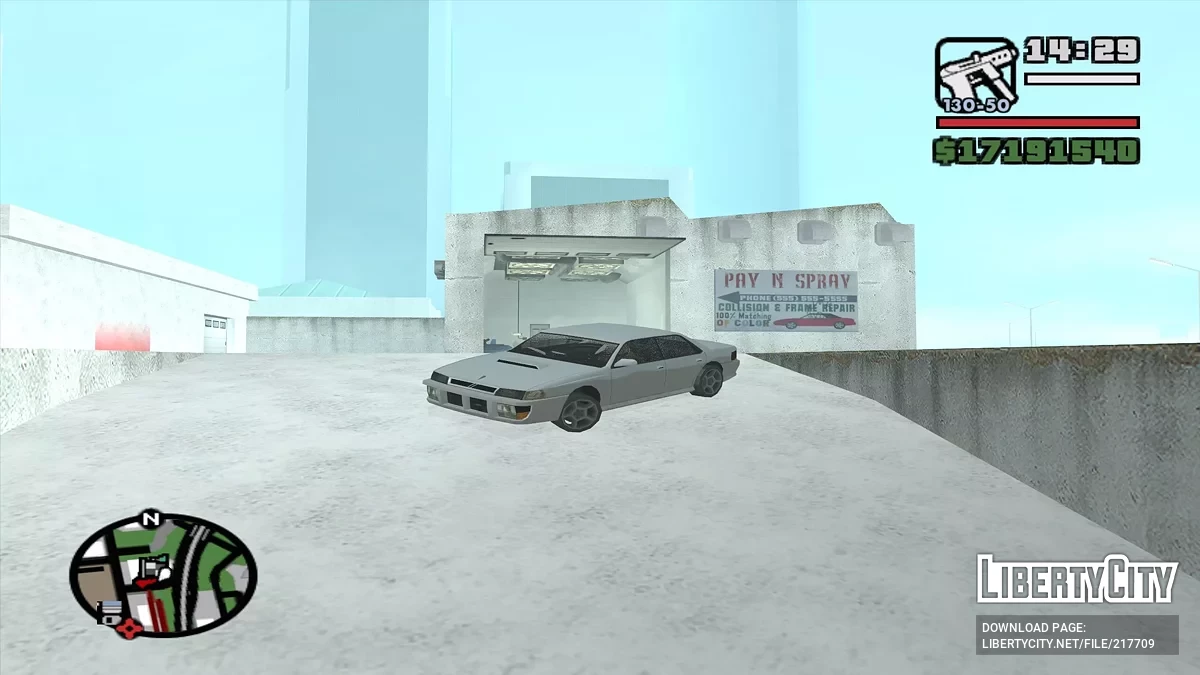Зимние Sultan, Bullet и Turismo / GTA San Andreas