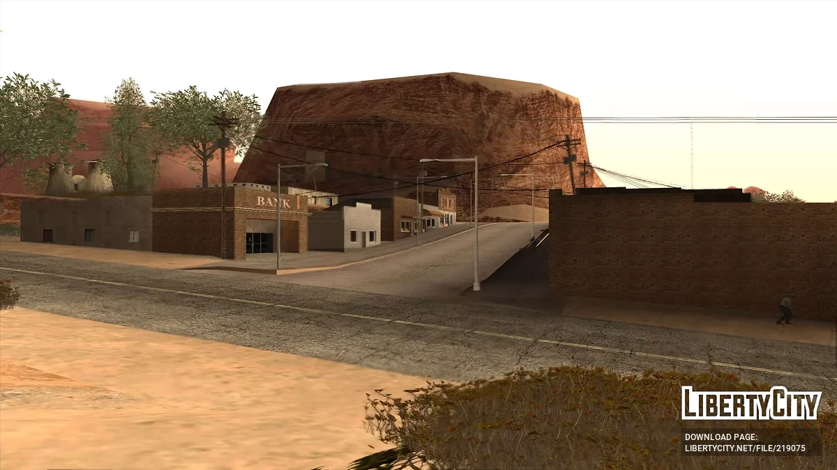 HD объекты в пустыне / GTA San Andreas