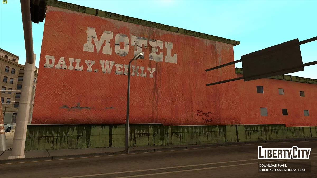 Jefferson Motel Retextured / GTA San Andreas