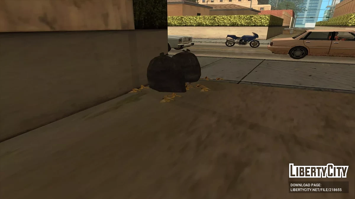 Мусорные пакеты / GTA San Andreas