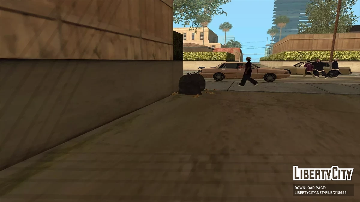 Мусорные пакеты / GTA San Andreas