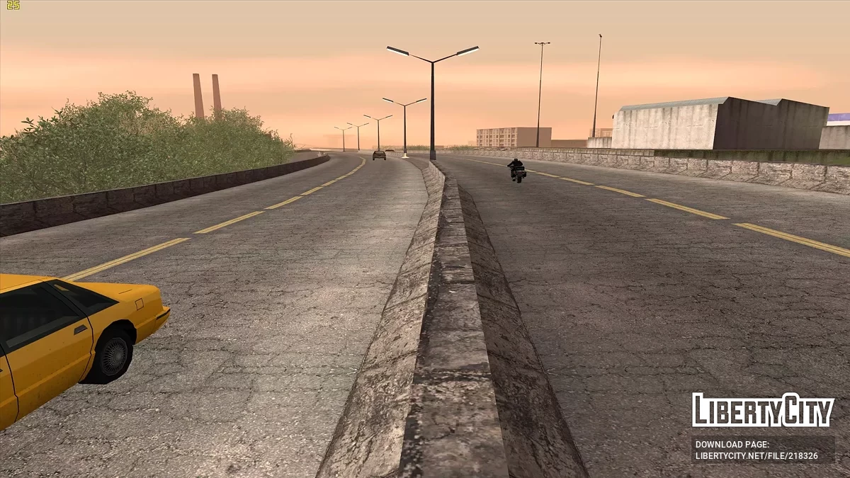 Новое шоссе в San Fierro / GTA San Andreas