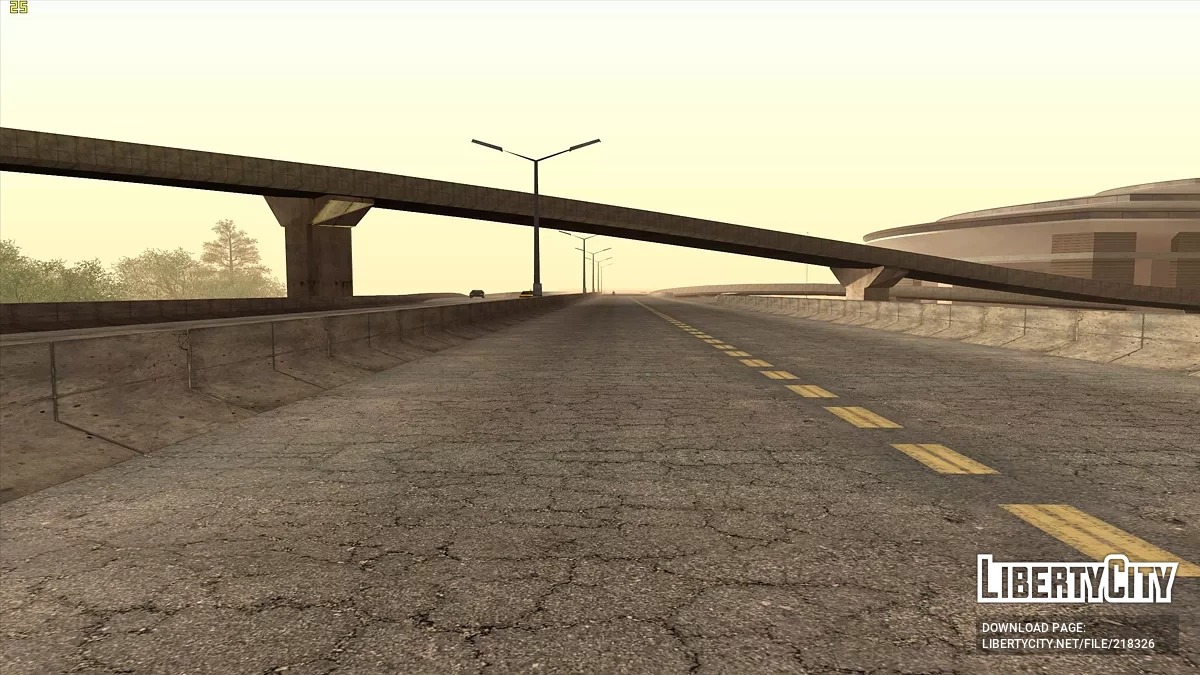 Новое шоссе в San Fierro / GTA San Andreas