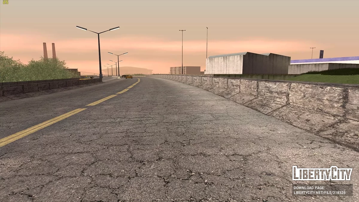 Новое шоссе в San Fierro / GTA San Andreas
