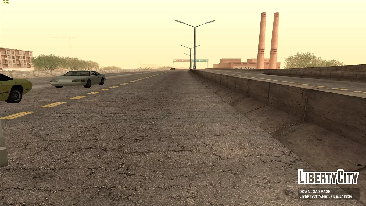 Новое шоссе в San Fierro / GTA San Andreas