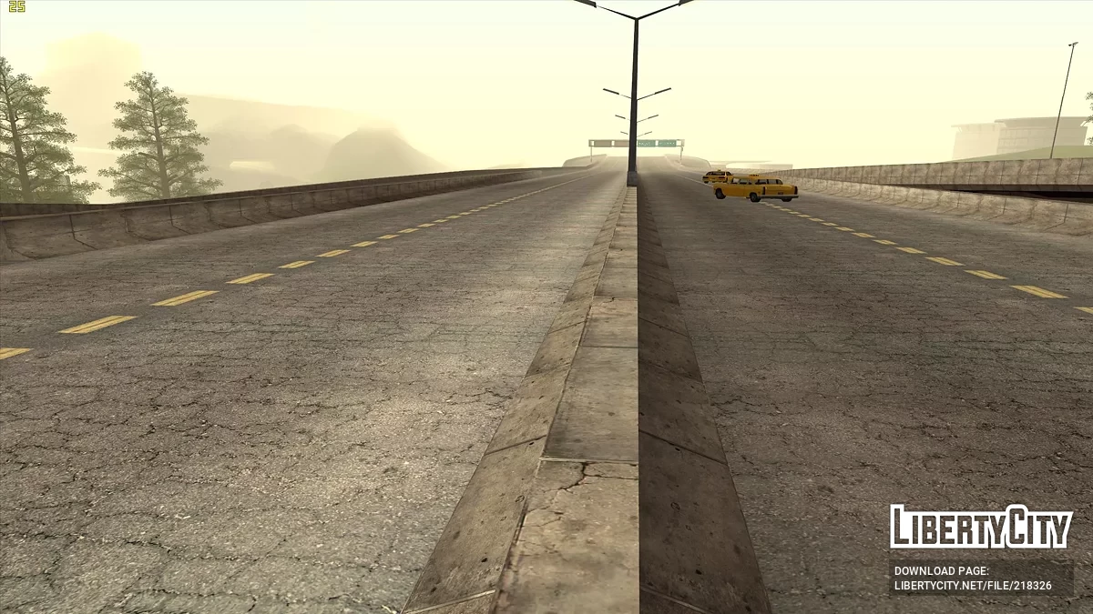 Новое шоссе в San Fierro / GTA San Andreas