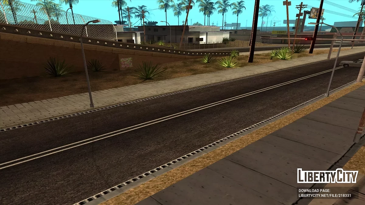 Новые дороги в Айдлвуде / GTA San Andreas