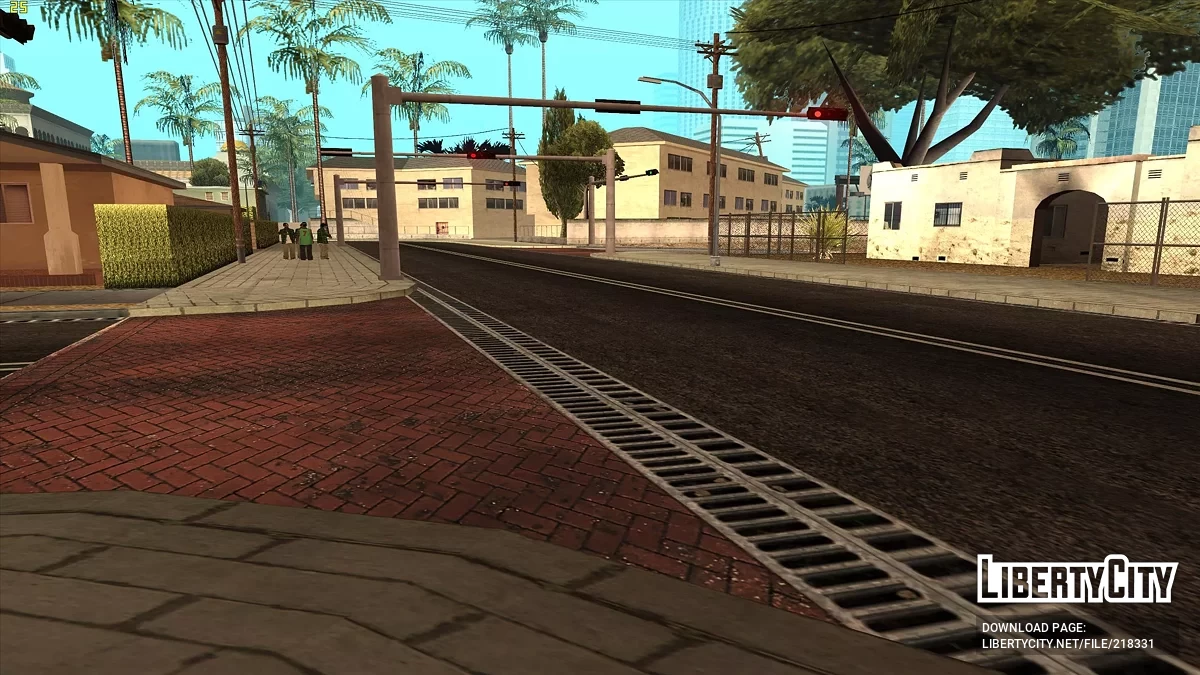 Новые дороги в Айдлвуде / GTA San Andreas