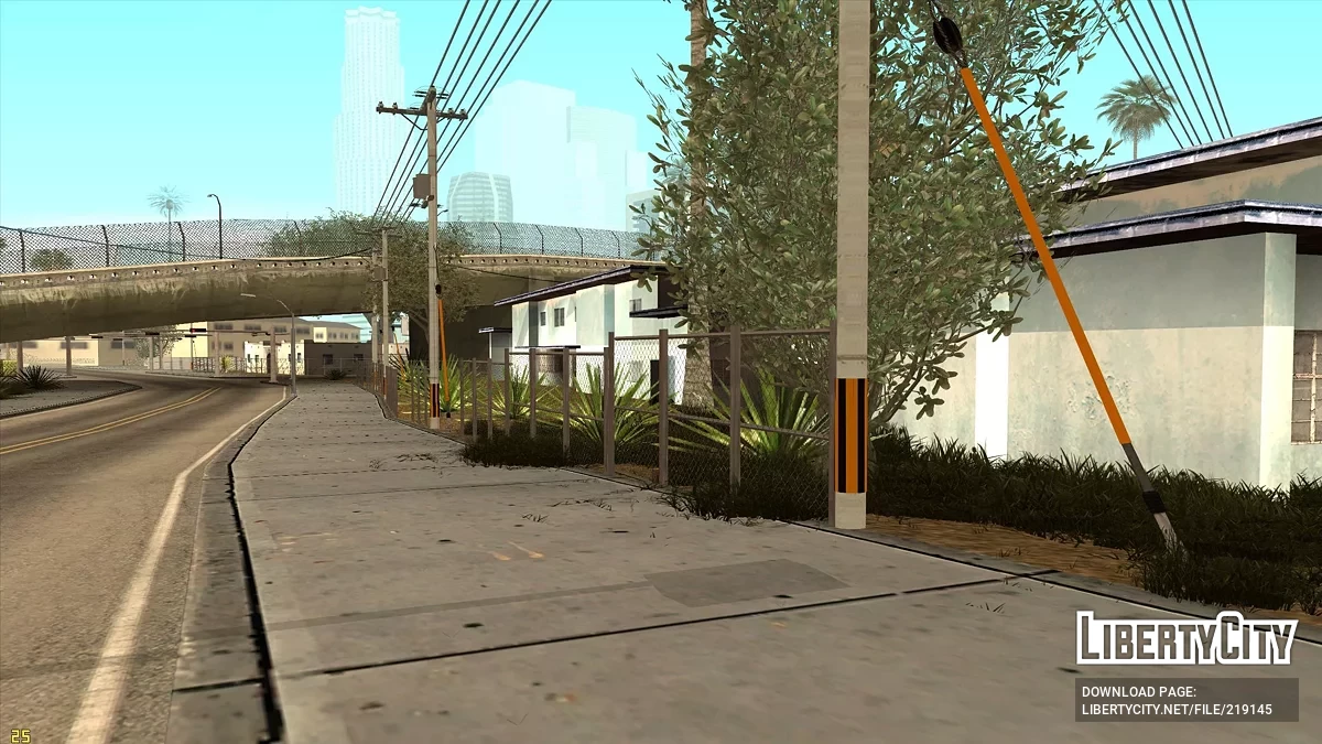 Новые фонарные столбы / GTA San Andreas
