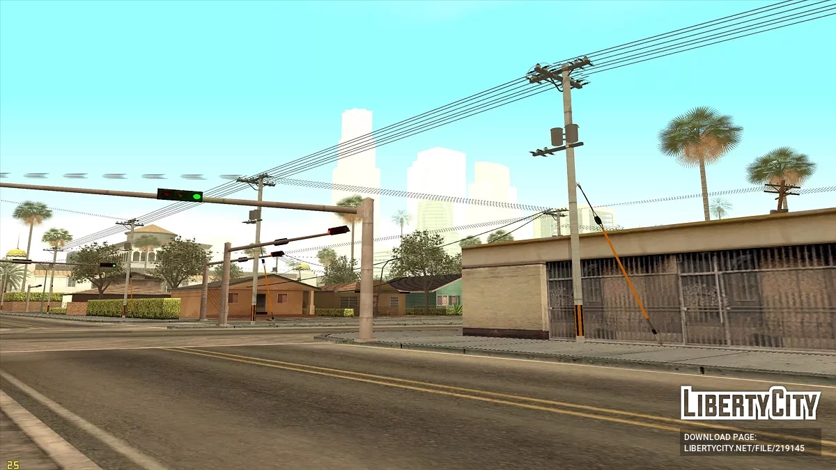 Новые фонарные столбы / GTA San Andreas