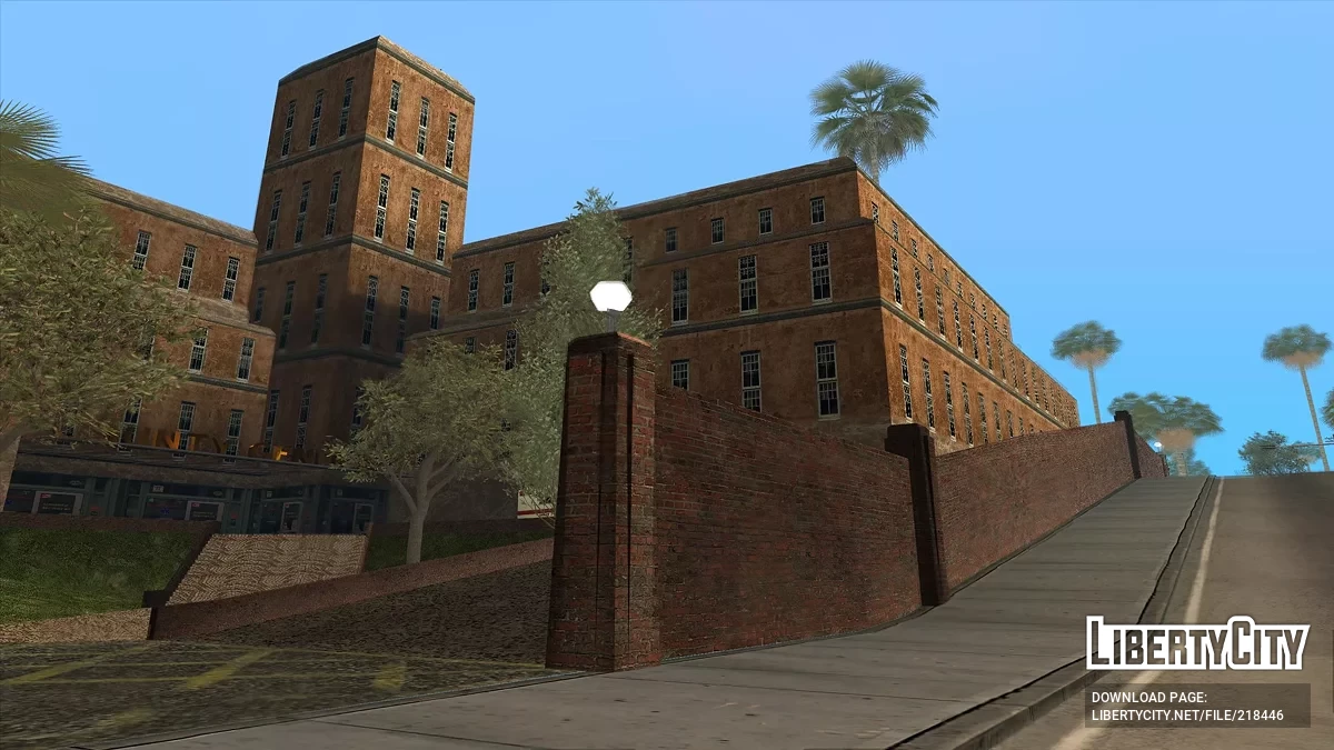 Новые текстуры госпиталя в Los Santos / GTA San Andreas