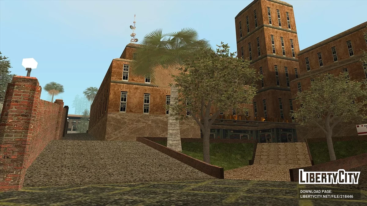 Новые текстуры госпиталя в Los Santos / GTA San Andreas