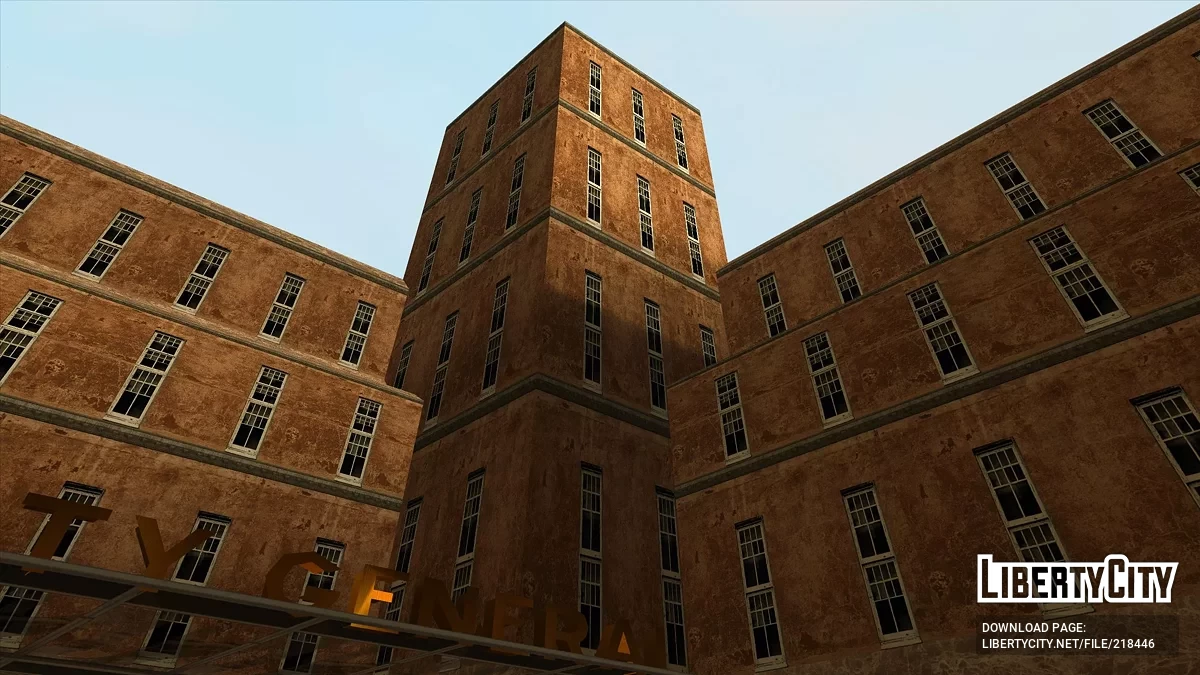 Новые текстуры госпиталя в Los Santos / GTA San Andreas