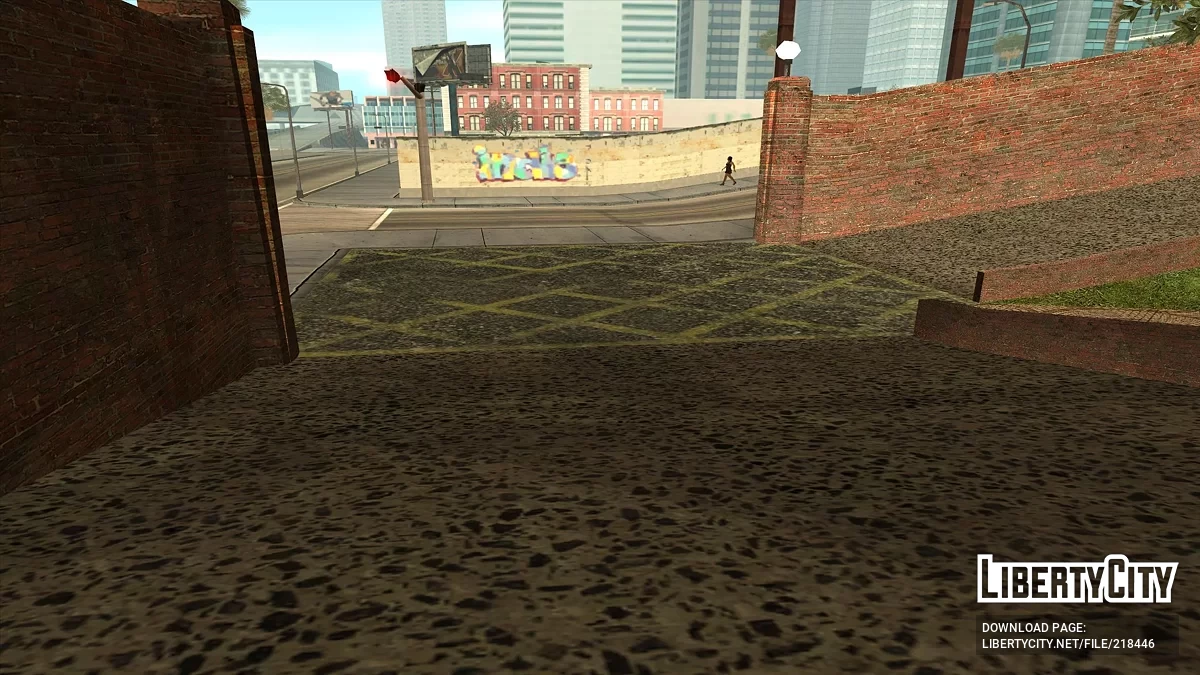 Новые текстуры госпиталя в Los Santos / GTA San Andreas