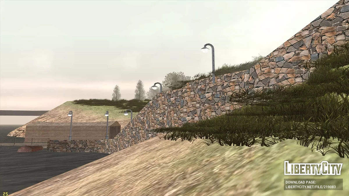 Ранчо Торено и заправка в Энджел-Пайн в HD / GTA San Andreas