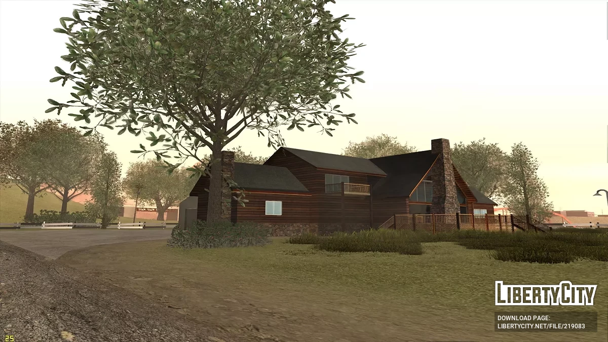 Ранчо Торено и заправка в Энджел-Пайн в HD / GTA San Andreas