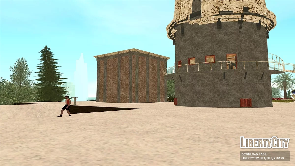 Заброшенная обсерватория / GTA San Andreas