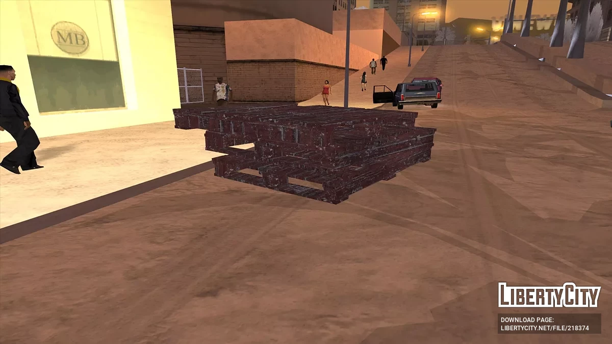Зимние поддоны / GTA San Andreas