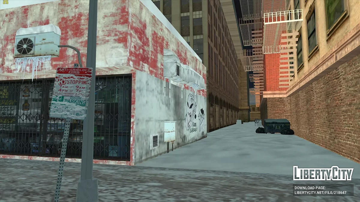 Зимний магазин 24 на 7 в Лос-Сантосе / GTA San Andreas