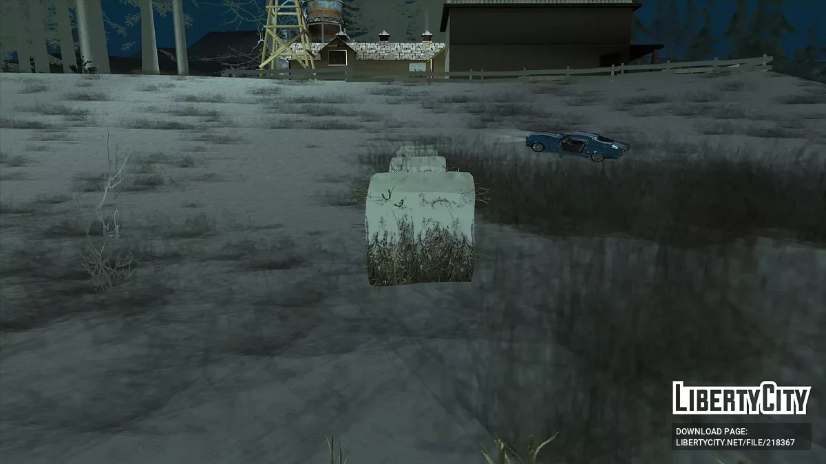 Зимний тюк сена / GTA San Andreas