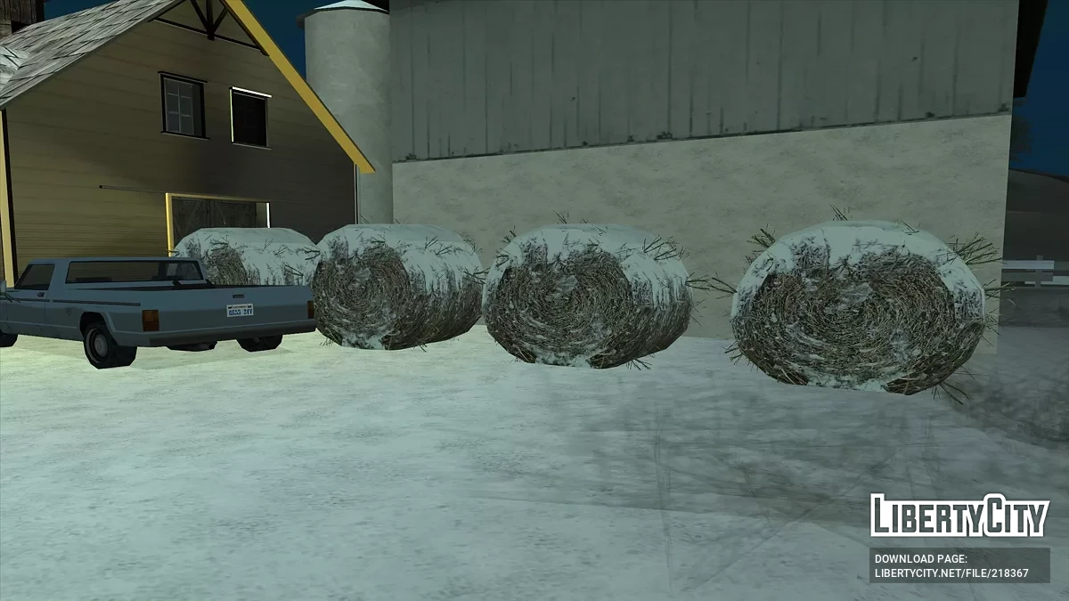 Зимний тюк сена / GTA San Andreas