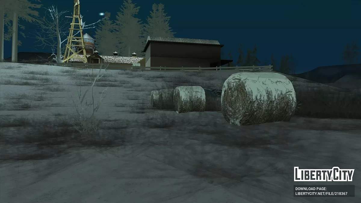 Зимний тюк сена / GTA San Andreas