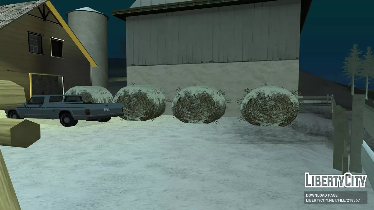 Зимний тюк сена / GTA San Andreas