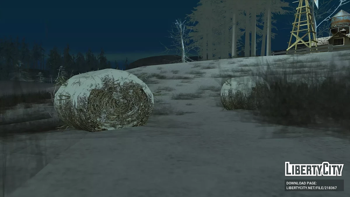 Зимний тюк сена / GTA San Andreas