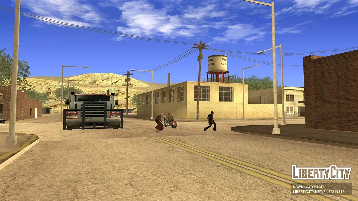 HD поселок Эль-Кебрадос / GTA San Andreas