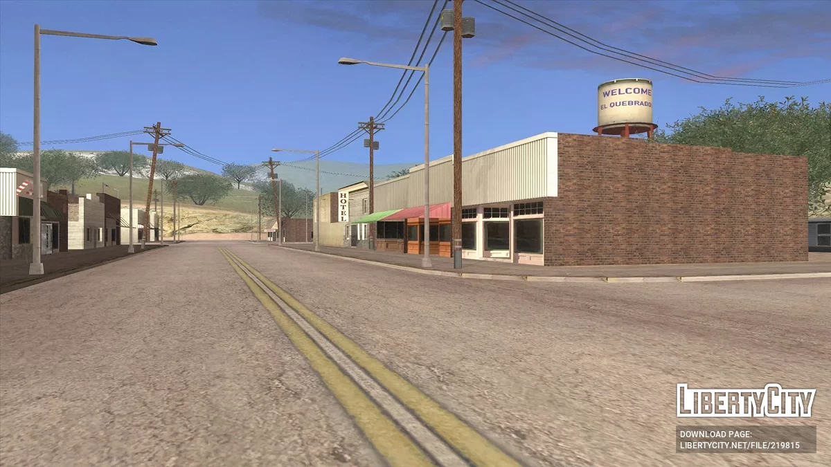 HD поселок Эль-Кебрадос / GTA San Andreas